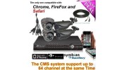 4 Channel Security System Indoor/outdoor